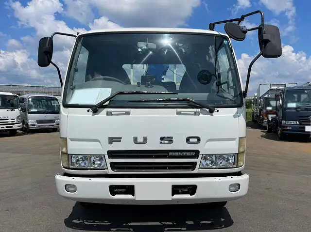 三菱 ファイター 中型/増トン クレーン付 床鉄板 4段の中古トラック画像3
