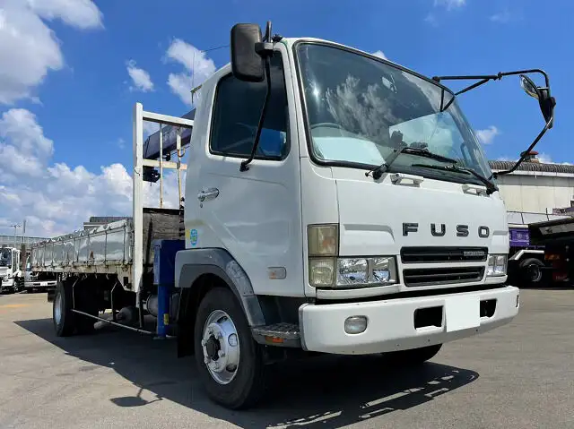 三菱 ファイター 中型/増トン クレーン付 床鉄板 4段の中古トラック画像4