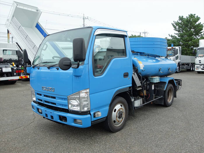 いすゞ エルフ 小型 タンク車 バキューム SDG-NKS85AN
