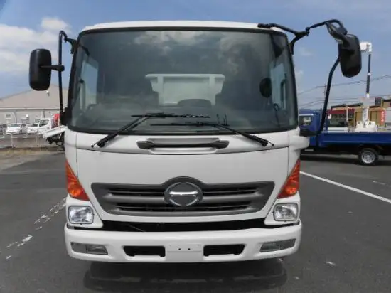 日野 レンジャー 中型/増トン ダンプ 土砂禁 ステンレス張りの中古トラック画像2