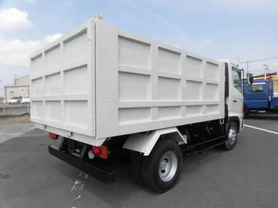 日野 レンジャー 中型/増トン ダンプ 土砂禁 ステンレス張りの中古トラック画像3