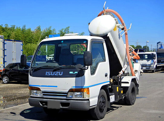いすゞ エルフ 小型 タンク車 バキューム KK-NKR66EP