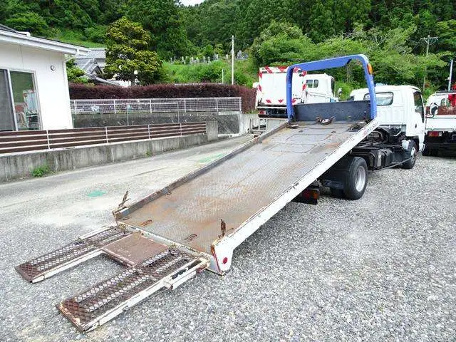 いすゞ エルフ 小型 車両重機運搬 ラジコン ウインチの中古トラック画像3