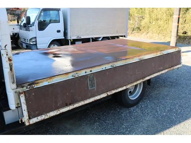 いすゞ エルフ 小型 クレーン付 床鉄板 3段の中古トラック画像4