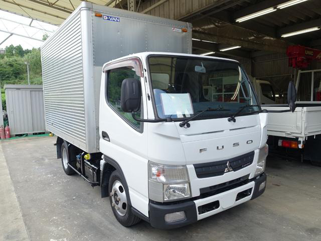 三菱 キャンター 小型 アルミバン サイドドア TKG-FBA20|画像1