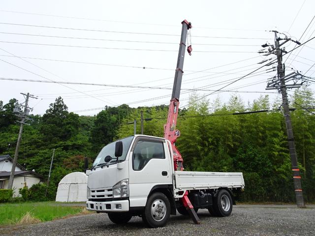 いすゞ エルフ 小型 クレーン付 10尺 BDG-NKS85A