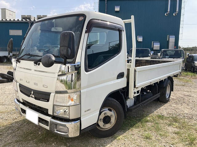 三菱 キャンター 小型 平ボディ セミロング TKG-FBA20