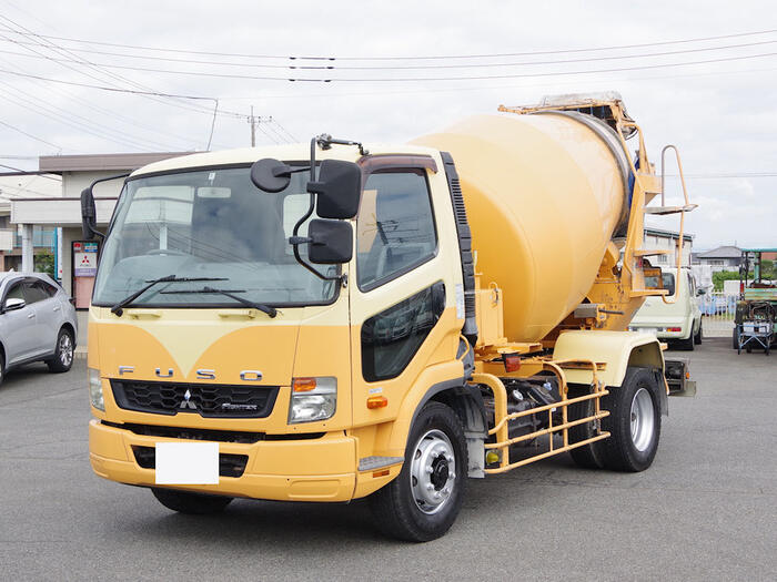 三菱 ファイター 中型/増トン ミキサー・ポンプ ミキサー車 QKG-FK72FZ
