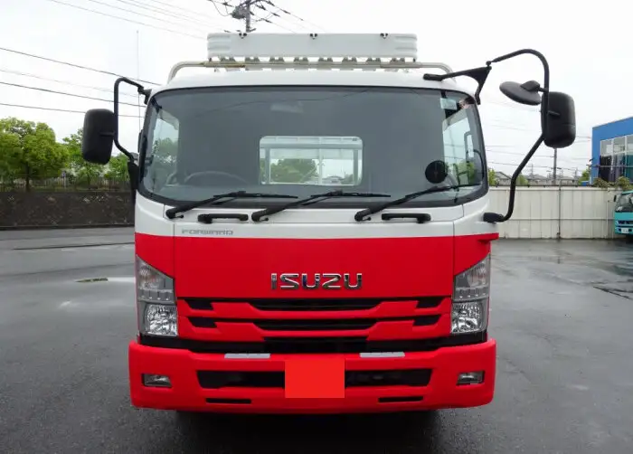 いすゞ フォワード 中型/増トン 平ボディ ベッド TKG-FRR90S2の中古トラック画像2