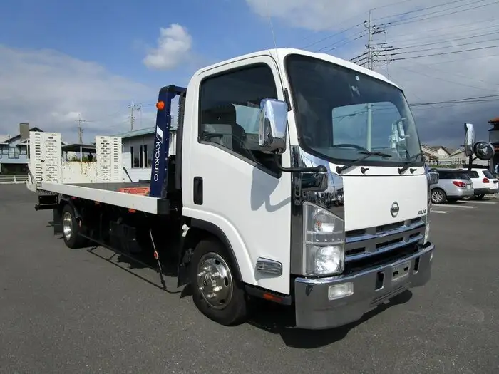 日産 アトラス 小型 車両重機運搬 ラジコン ウインチの中古トラック画像2