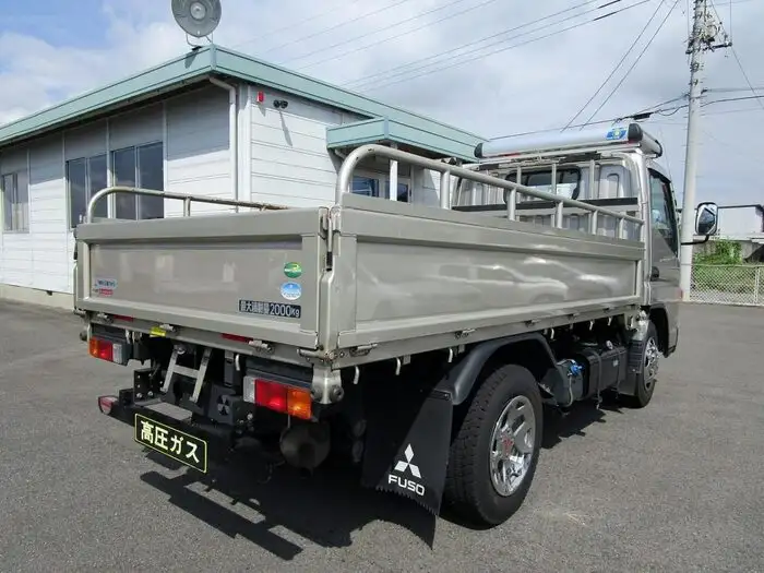 三菱 キャンター 小型 平ボディ 床鉄板 TPG-FBA20の中古トラック画像3