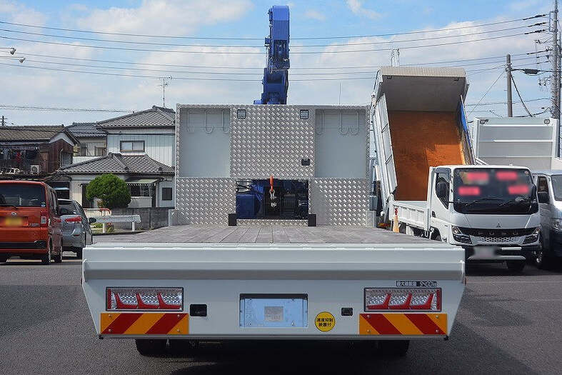 三菱 ファイター 中型 車輌重機運搬 4段クレーン ラジコン|画像3