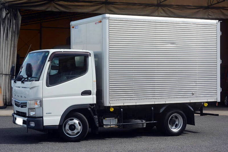 三菱 キャンター 小型 アルミバン 10尺