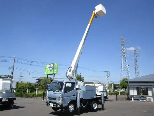 三菱 キャンター 小型 高所・建柱車 高所作業車 TKG-FEA80の中古トラック画像12
