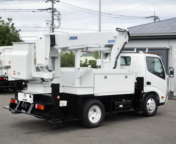 トヨタ ダイナ 小型 高所・建柱車 高所作業車 TKG-XZU600Hの中古トラック画像7