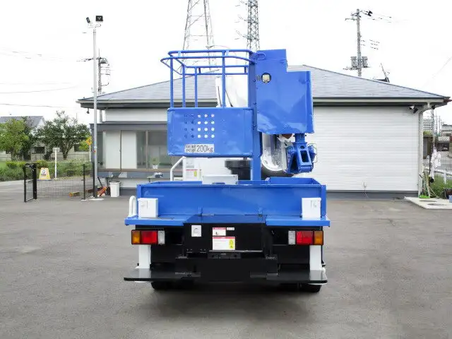 いすゞ エルフ 小型 高所・建柱車  BKG-NKR85Nの中古トラック画像7