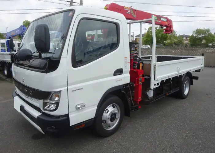 三菱 キャンター 小型 クレーン付 4段 ラジコンの中古トラック画像1