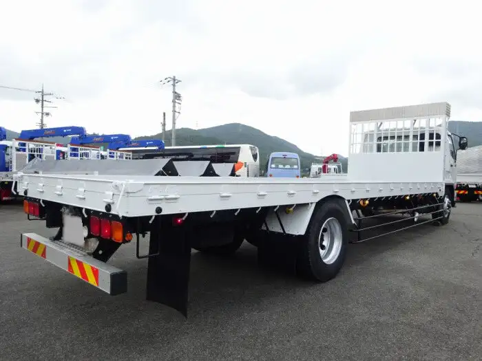 三菱 ファイター 中型/増トン 平ボディ ベッド PDG-FM62FZの中古トラック画像3