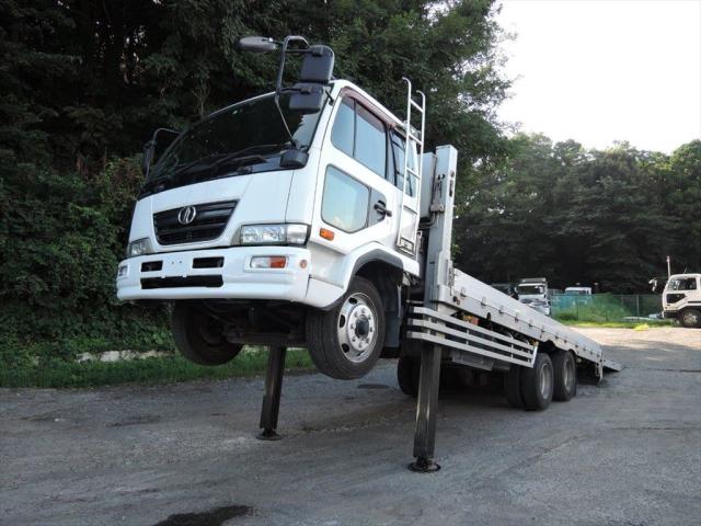 日産UD コンドル 中型/増トン 車両重機運搬 セルフローダー BDG-PW37C