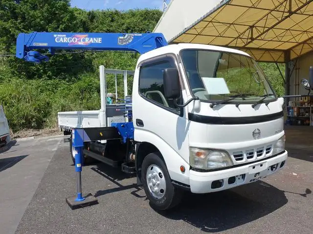日野 デュトロ 小型 クレーン付 標準ロング PB-XZU341M の中古