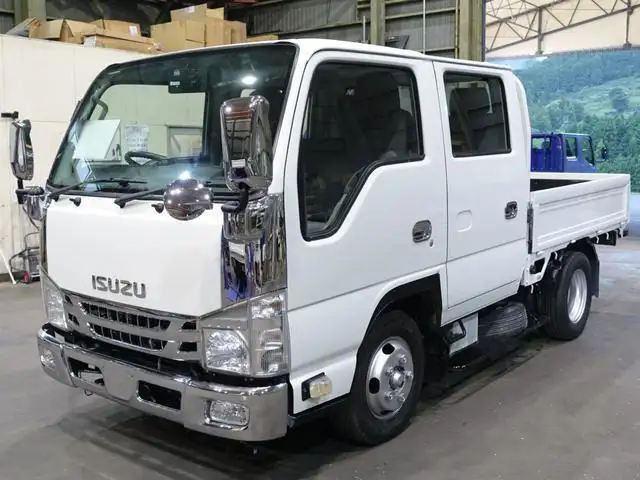 いすゞ エルフ 小型 平ボディ Wキャブ TKG-NJR85A の中古トラック【車両No.132951】