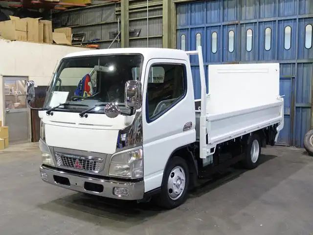 三菱 キャンター 小型 平ボディ パワーゲート 床鉄板 の中古トラック【車両No.132970】