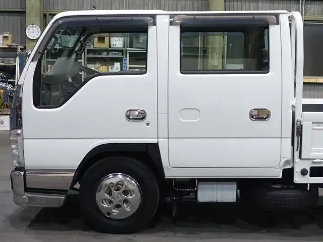 いすゞ エルフ 小型 平ボディ Wキャブ 床鉄板の中古トラック画像5