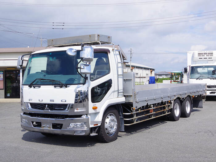 三菱 ファイター 中型/増トン 平ボディ ワイド QDG-FQ62F