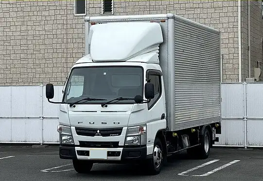 三菱 キャンター 小型 アルミバン パワーゲート TKG-FEA20の中古トラック画像1