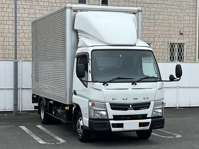 三菱 キャンター 小型 アルミバン パワーゲート TKG-FEA20の中古トラック画像2