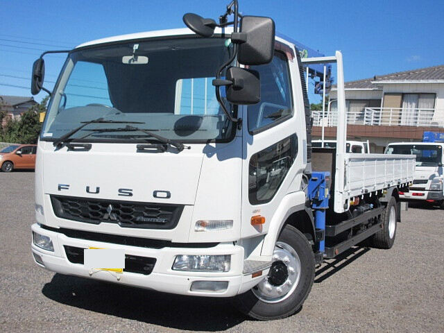 三菱 キャンター 小型 クレーン付 4段 ラジコン の中古トラック【車両No.166377】