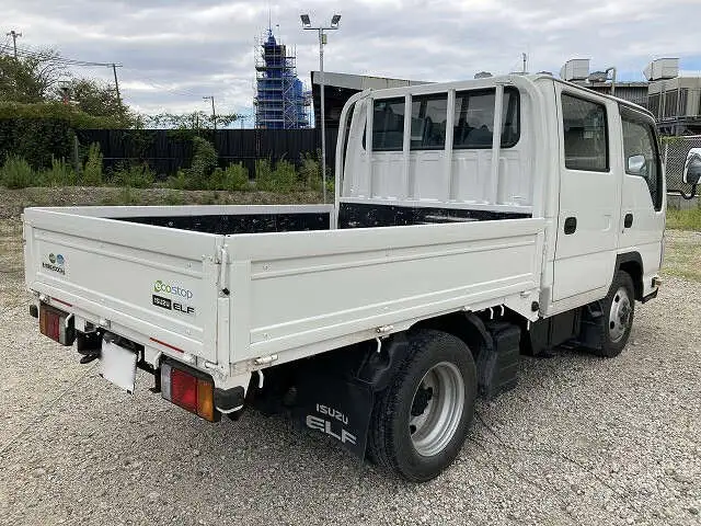 いすゞ エルフ 小型 平ボディ Wキャブ TRG-NJS85Aの中古トラック画像3