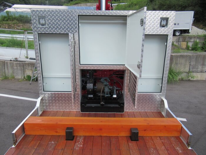 三菱 スーパーグレート 大型 車輌重機運搬 4段クレーン ラジコン|画像4