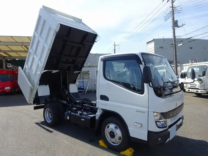 三菱 キャンター 小型 ダンプ 土砂禁 強化の中古トラック画像3