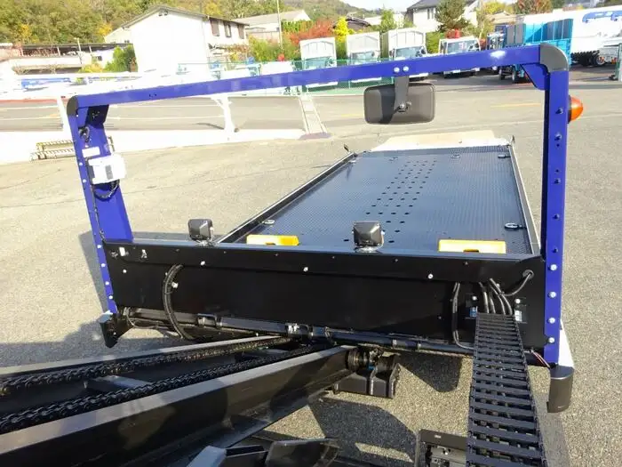三菱 キャンター 小型 車両重機運搬 ラジコン ウインチの中古トラック画像10