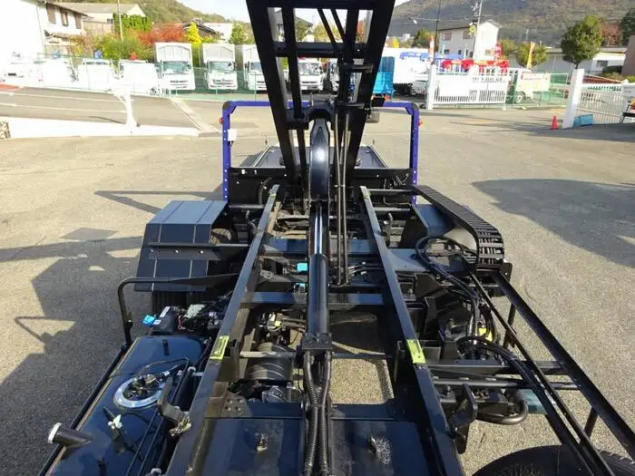 三菱 キャンター 小型 車両重機運搬 ラジコン ウインチの中古トラック画像11