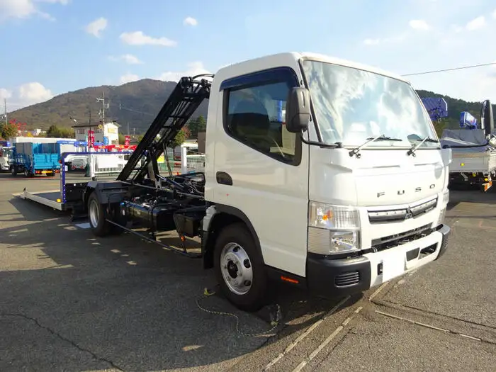 三菱 キャンター 小型 車両重機運搬 ラジコン ウインチの中古トラック画像3