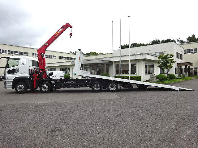 三菱 スーパーグレート 大型 車輌重機運搬 4段クレーン ラジコン|画像7