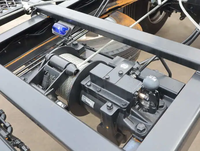 三菱 キャンター 小型 車両重機運搬 ラジコン ウインチの中古トラック画像10