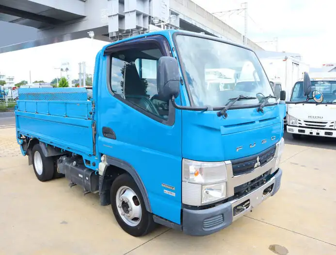 三菱 キャンター 小型 平ボディ パワーゲート TPG-FBA00の中古トラック画像2