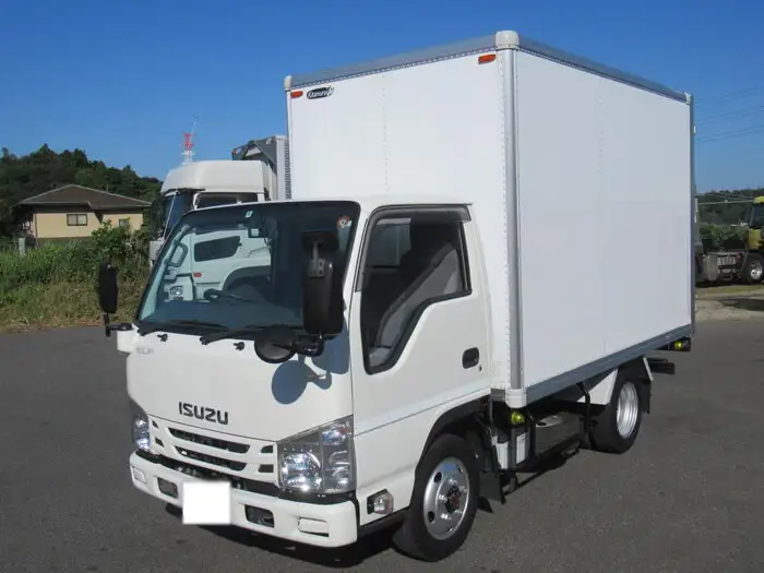 いすゞ エルフ 小型 アルミバン TPG-NHS85AN H29の中古トラック画像1