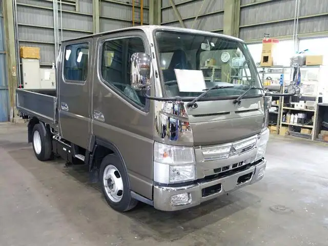 三菱 キャンター 小型 平ボディ Wキャブ TPG-FBA00の中古トラック画像2