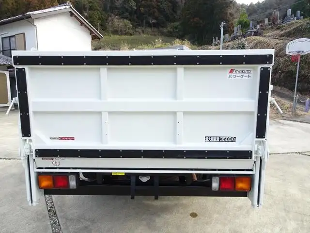 三菱 キャンター 小型 平ボディ パワーゲート 床鉄板の中古トラック画像5