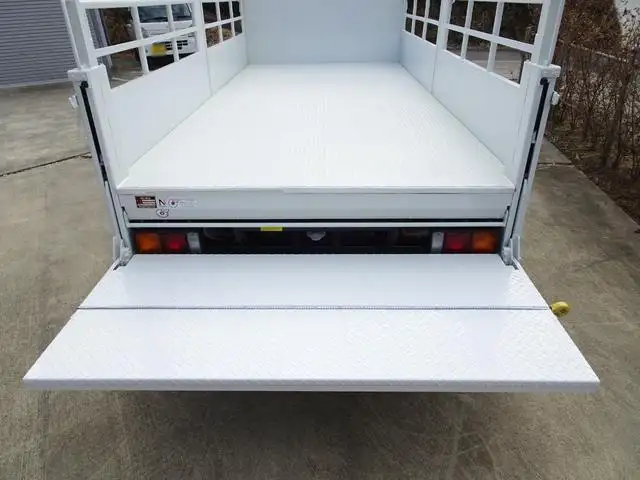 三菱 キャンター 小型 平ボディ パワーゲート 床鉄板の中古トラック画像7