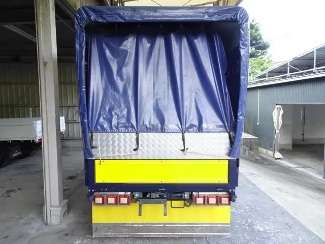 いすゞ エルフ 小型 平ボディ Wキャブ 幌の中古トラック画像5