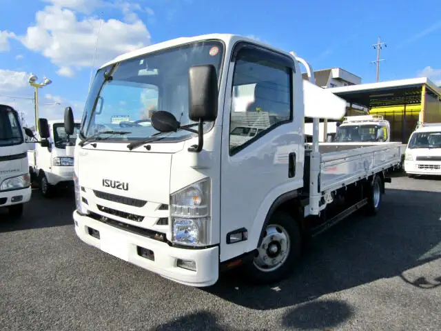 いすゞ エルフ 小型 平ボディ NPR88AR R2の中古トラック画像1