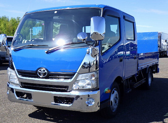 トヨタ トヨエース 小型 平ボディ Wキャブ パワーゲート|画像1