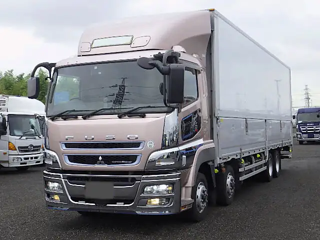 三菱 スーパーグレート 大型 ウイング パワーゲート エアサス の中古トラック【車両No.133404】