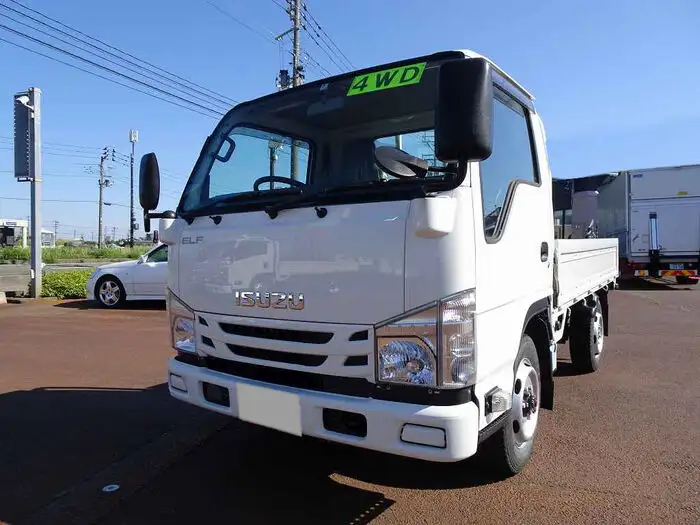 いすゞ エルフ 小型 平ボディ TRG-NHS85A H27の中古トラック画像1