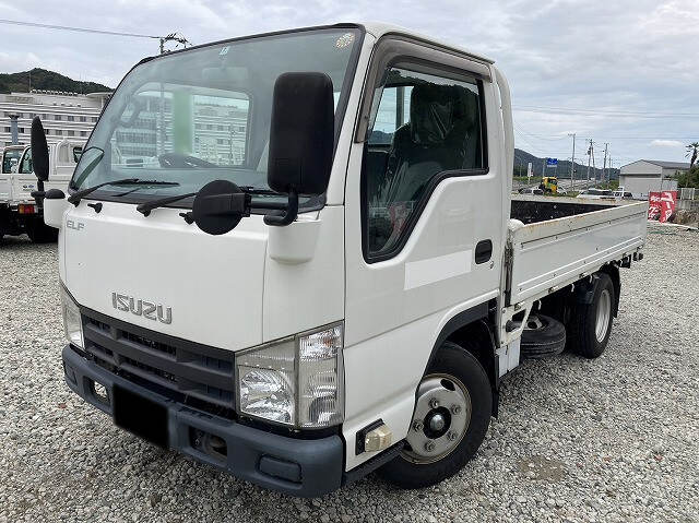 いすゞ エルフ 小型 平ボディ 10尺 TKG-NJR85A